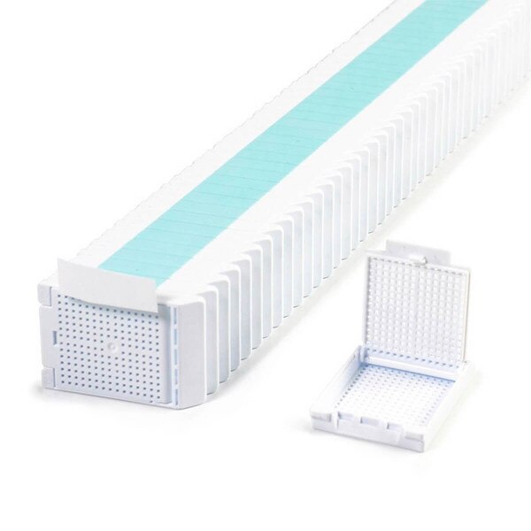 Hinged Biopsy Cassette, white